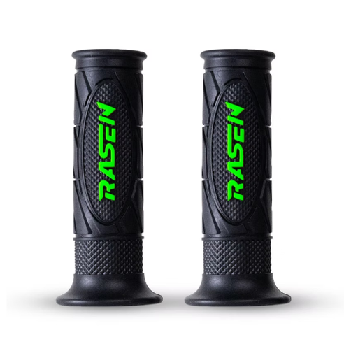 [RS-PUN-10015GN] PUÑO DE CAUCHO TIPO OVALO  (VERDE)