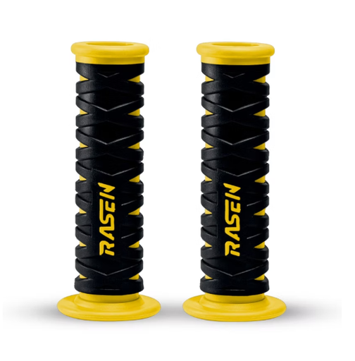 [RS-PUN-10019Y] PUÑO DE CAUCHO TIPO DEPORTIVO FISURADO (AMARILLO)