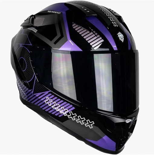 [7502317475609] KOV CASCO ARES KNOX MORADO/NEGRO S