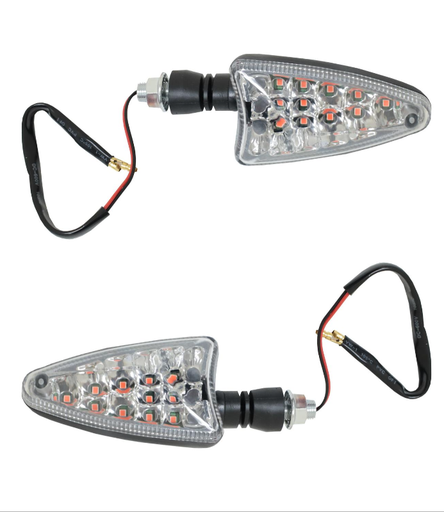 [99-5271-001] DIRECCIONAL DELANTERA/TRASERA RUNNER ROJO LED SET 12V