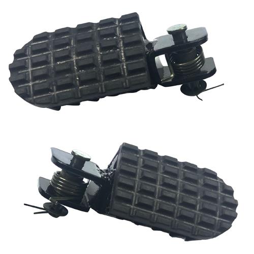 [1618-1006] JUEGO POSAPIES DELAN PROMOTO P/ITALIKA DM200/CROSSMAX 300