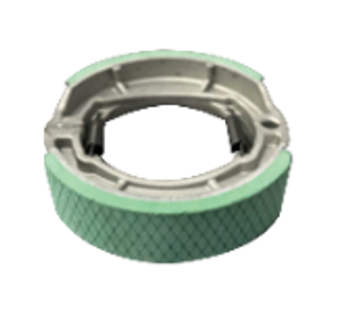 [KB-BALATA-8206] BALATA DE TAMBOR PASTA VERDE (AT110, AT110 LT, AT110RTLED, AT125 RT, DM150 (22-23), DM150 ROJA, DT 110 DELIVERY, DT90, STRADA 70, FT115, ST90, XT110, XT125RT)   (NXR150, BROSS XR125, BROSS XR150, XR150L)   (XTZ 125)