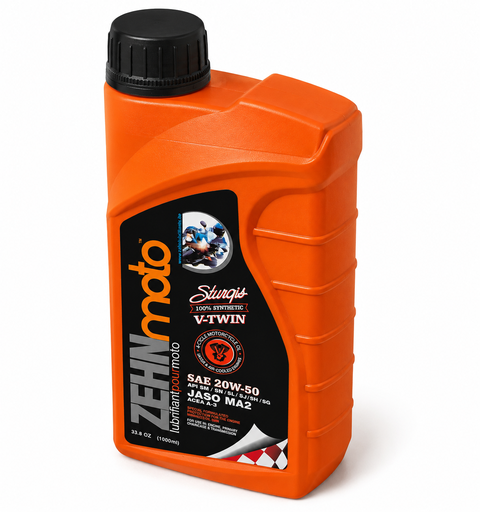 [210233] ACEITE SINTETICO ZEHNMOTO 4T V-TWIN STURGIS 20W 50 SN JASO MA2 