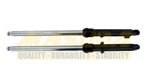 [AMO-1400-0016] AMORTIGUADOR/BARRA DE SUSPENSION DER/IZQ NEGRO DT125/DT150/FORZA125/FT125 CLASICA/FT125 SPORT