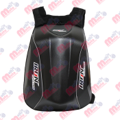 [BOL-7505-1001] BOLSA MOCHILA IMPERMEABLE P/MOTOCICLISTA IR-1001 COLOR FIBRA CARBONO 30L
