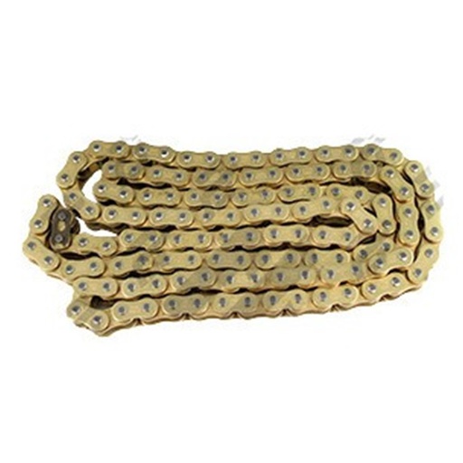[CAD-011HO] CADENA 530H x 126 GOLD REFORZADA CON ORING - DEPORTIVAS DE 900 cc a 1,100 cc