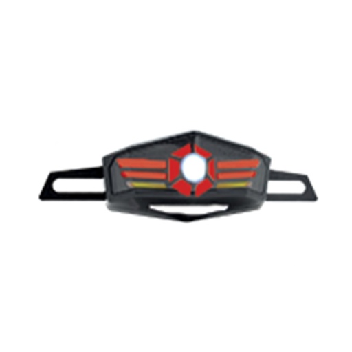 [RS-CAL-1003Y-R] CALAVERA STOP NEON PREMIUM (AMARILLO-ROJO)