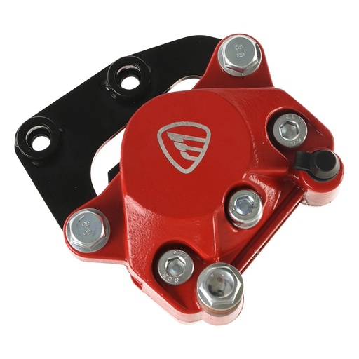 [F15020362] CALIPER FRENO TRAS ROJO CON ISOTIPO, VORT-X 200