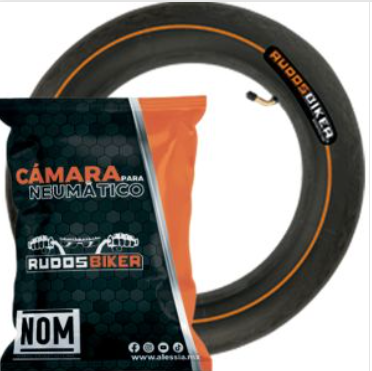 [CAM-024RD] CAMARA 120/90-18 VALVULA TR4 DM-200 / MOTOCICLETAS RIN 18