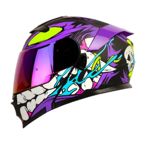 [HRO3440PU-L] CASCO HRO 3440 DV INTERCREATURE PURPURA MATE (L)