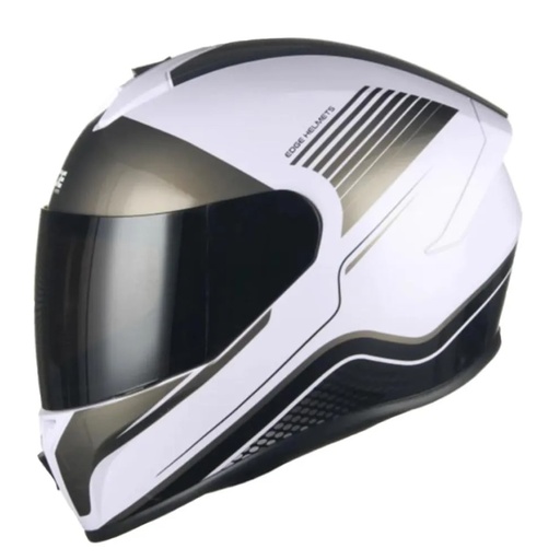 [EG-630.24.8.1.03] CASCO INTEGRAL  ZOOM BLANCO BRILLANTE TALLA L VISOR DARK LIGHT