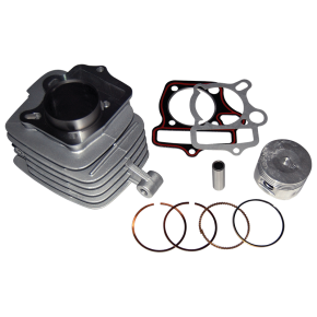 [MOTKT80] CILINDRO,PISTON COMP. Y Jgo. EMPAQUES (KIT) P/ITALIKA ARGENTA 110