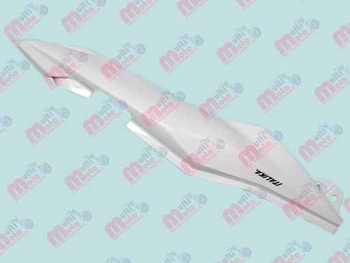 [F13011991] CUBIERTA COLA IZQ BLANCO 125FL