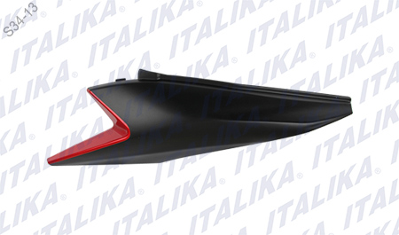 [F13010926] CUBIERTA DE COLA IZQ NEGRA Y ROJA AT 110 RT LED