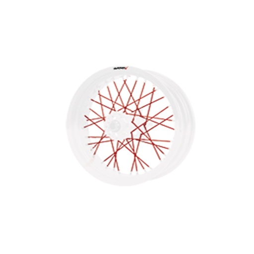 [RS-CRA-11002R] CUBIERTA DE RAYOS DE 185MM 36 PIEZAS COLOR ROJO