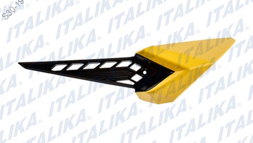 [F13012204] CUBIERTA DEC FR IZQ AMARILLO NEGRO MODENA175