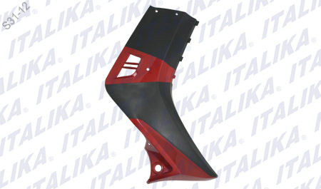[F13010640] CUBIERTA DEL DER NEGRO/ROJO AT110 SPORT