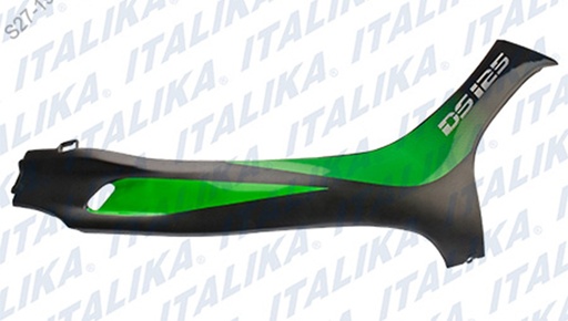 [F13012103-R] CUBIERTA DER NEGRO MATE VERDE MANZANA DS125