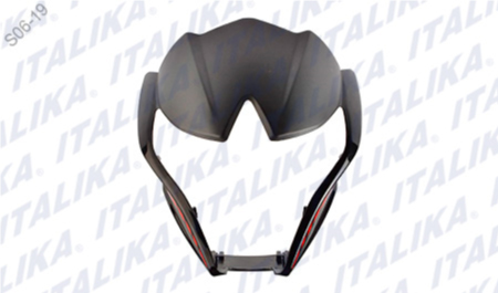 [F13012738] CUBIERTA FARO NEGRO ROJO 125Z