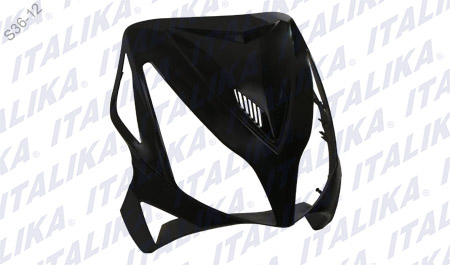 [F13010572] CUBIERTA FRONTAL NEGRO GTS175
