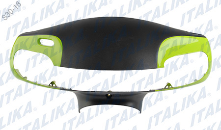 [F13011953] CUBIERTA FRONTAL VERDE LIMA NEGRO X125GTS