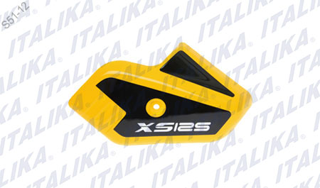 [F13010550] CUBIERTA HORQ DER AMARILLO XS125