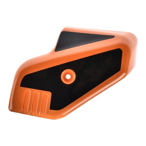 [F13012100] CUBIERTA HORQUILLA DER NARANJA NEGRO DS125