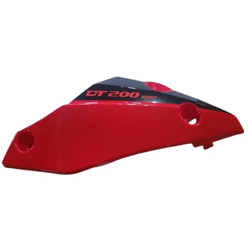 [F13012907] CUBIERTA INF SPOILER DER NEGRO ROJO