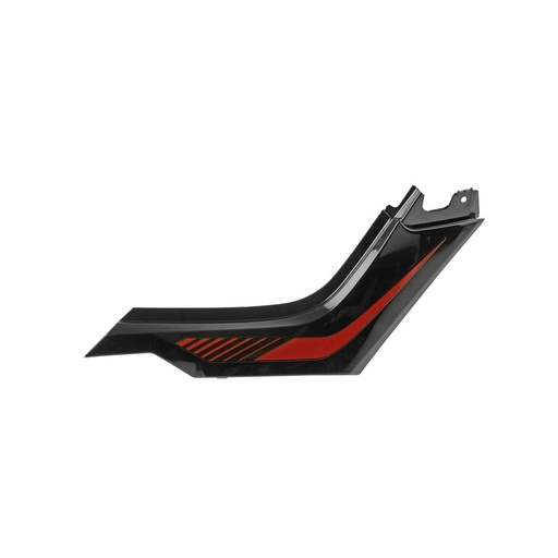 [F13012893] CUBIERTA LAT IZQ NEGRO ROJO