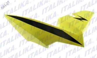 [F13012751] CUBIERTA TANQUE IZQ AMARILLO NEGRO 150Z