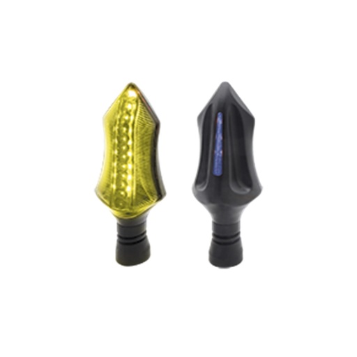 [RS-DIR-0049Y-BU] DIRECCIONAL LED SECUENCIAL TIPO DEPORTIVA UNIVERSAL (AMARILLO-AZUL)