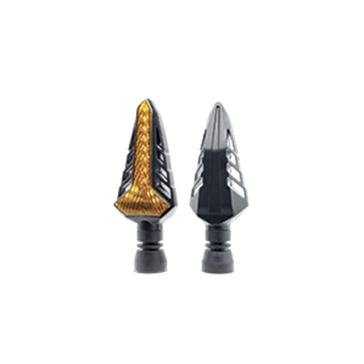 [RS-DIR-0017Y] DIRECCIONAL LED SECUENCIAL TIPO PINO UNIVERSAL (AMARILLO)