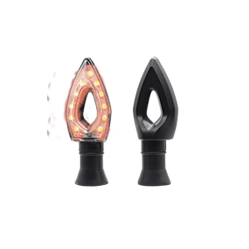 [RS-DIR-0002R] DIRECCIONAL LED TIPO FLECHA ROJO UNIVERSAL