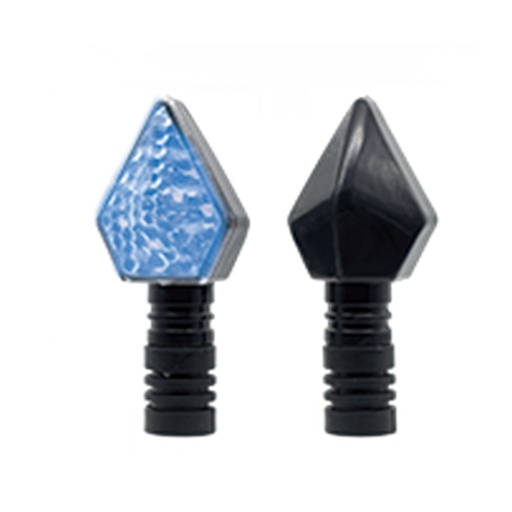 [RS-DIR-0003BU] DIRECCIONAL LED TIPO ROMBO UNIVERSAL (AZUL)
