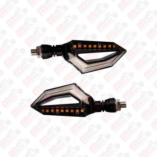 [DIR-3213-1038A] DIRECCIONAL LEDS BI-COLOR RUNNING IR1038 AMARILLO/AZUL