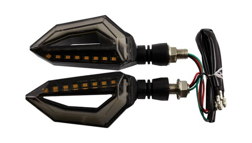 [DIR-3213-1038R] DIRECCIONAL LEDS BI-COLOR RUNNING IR1038 AMARILLO/ROJO