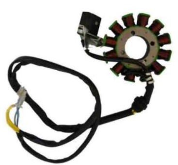 [EST-009] ESTATOR (CORONA) 12 BOBINAS - EX-200  07- 08 / RT-200 09-13 / RT-200 NEGRO 13-15