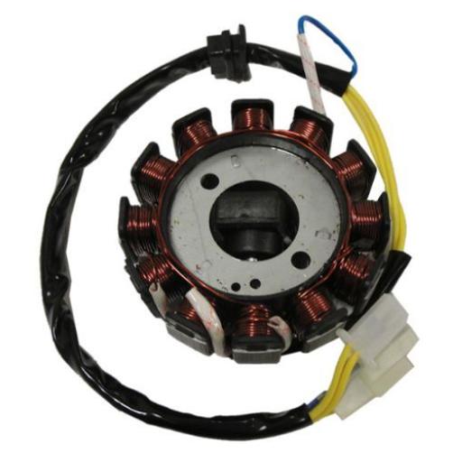 [EST-001] ESTATOR (CORONA) 12 BOBINAS -GS-150 CON LEDS 13-15 / GS-150 LED CAJA 14-15 / GS-  150 LED ELITE 15-17 / GSC-150 15-16 / GSC-175 15