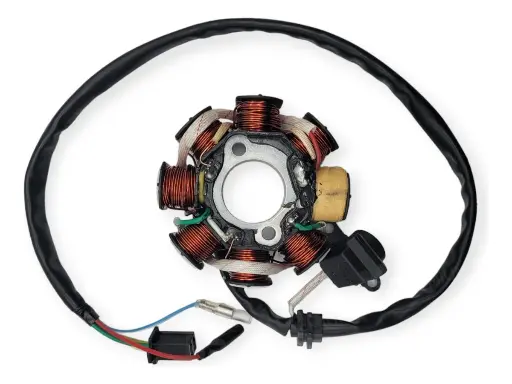 [049RTE-EST] ESTATOR 8 BOBINAS MOTONETA CS125/DS125/DS150/WS150