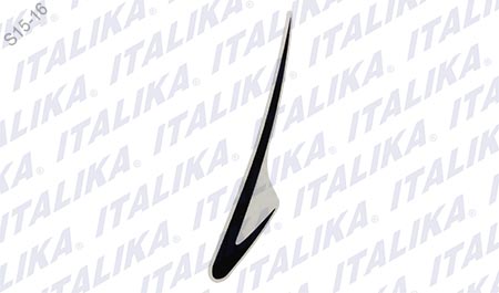 [F13020129] ETIQUETA IZQ CUBIERTA DEC MANUBRIO ATV180, ATV200