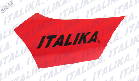 [F13020012] ETIQUETA IZQ ITALIKA ATV150-II, ATV150-II CON REVERSA