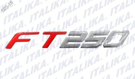 [F17050007] ETIQUETA TANQUE COMBUSTIBLE FT250 2016