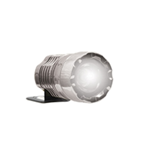 [RS-LED-13069W] FARO 1 LED TIPO BARRIL DELANTERO O TRASERO ESTROBO (BLANCO)