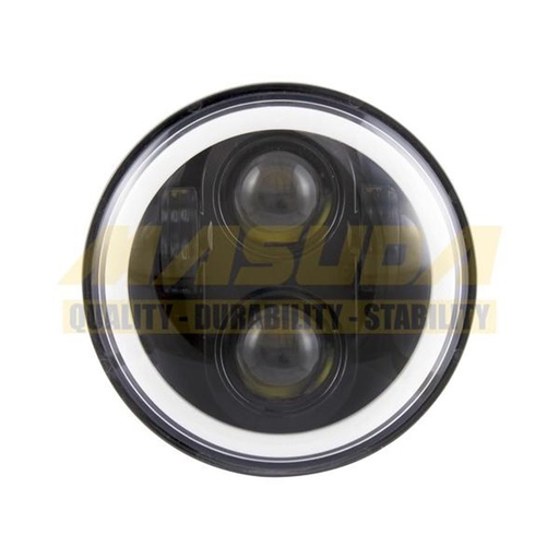 [FOB-3216-9071] FARO 5.75" DELANTERO REDONDO LED OJO ANGEL BLX-C2301 30W*2 10-80V 6500K 6400*2LM
