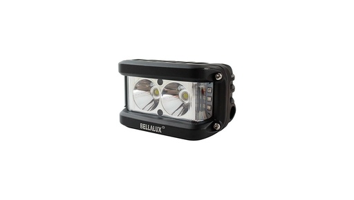 [FOB-3216-1634] FARO AUXILIAR HYPER LEDS IR-Z19 C/ALARMA LUZ AZUL 12-80V 20W 4200LM