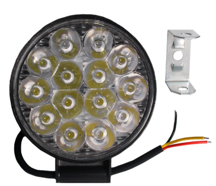 [FOB-3216-1557] FARO AUXILIAR REDONDO 14LEDS 12-24V 42W