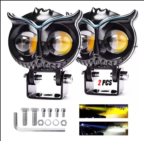 [LUZ-035] FARO AUXILIAR VISTA DE BUHO 12Vcc UNIVERSAL