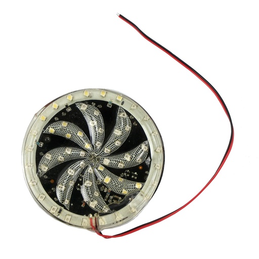 [99-5171-001] FARO DECORATIVO LED ROTATIVO CON MARCO 8 PULGADAS MULTICOLOR 12V SUSTITUYE A 99-5140-001
