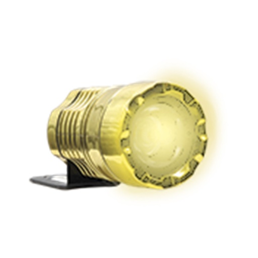[RS-LED-13018Y] FARO LED AUXILIAR LUZ AMARILLA TRASERO O DELANTERO FIJA 1 LED