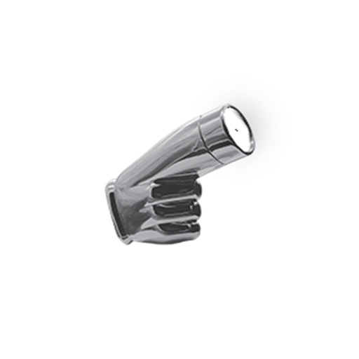 [RS-LED-13019W] FARO LED AUXILIAR TIPO DEDO TRASERO O DELANTERO LUZ FIJA 1 LED  (BLANCO)